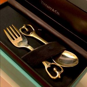 Tiffany & Co Elsa Peretti Apple Child’s Silverware